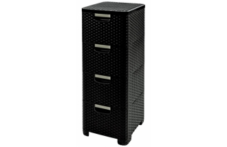 Zásuvka 4x 14L Rattan