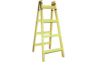 Drevený rebrík dvojitý 1,60m 5p