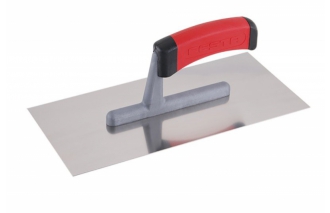 Hladítko profi 280x130mm nerez rovné gumená rukoväť