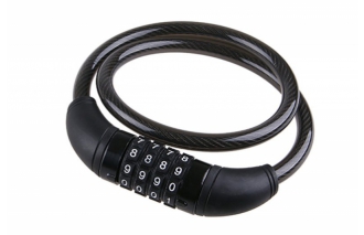 Zámok na bicykel 65cmx10mm Code