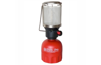 Lampa na plynovú kartušu s piezozapaľovačom