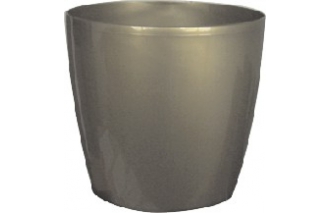 Kvetináč PVC 140x129mm zlatý