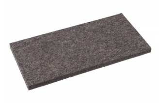Náhradný čierna plsť 250x130x10mm