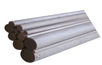 Kolík drevený spojovací hladký 12x800mm