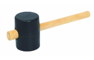 Kladivo gumenné 100g s drevenou násadou 30cm