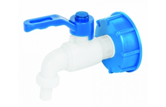 Redukcia PVC s 1/2" ventilom pre 1000L IBC kontajner