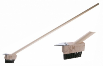 Kefa oceľová na čistenie špár s násadou 140cm