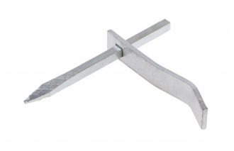 Murárska skoba 140mm pozinkovaná