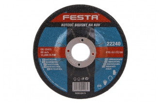 Kotúč brúsny na kov 115x6,4x22,2mm