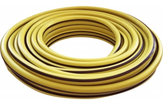 Hadica záhradná pretkávaná Baupro YELLOW 1/2" /25m/