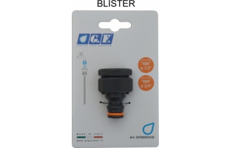 GF Adaptér 3/4" a 1/2" blister