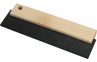 Stierka drevená s gumou 20cm BAUPRO