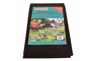 Netkaná textília čierna 50g/m2 1,6x5m