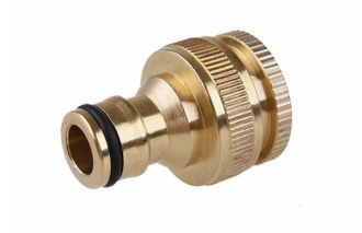 Adaptér vnútorný závit 1/2"+3/4" mosadz
