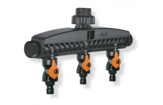 GF Adaptér 3/4" trojvývodový blister