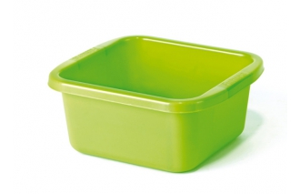 Miska štvorcová 30cm/9L zelená