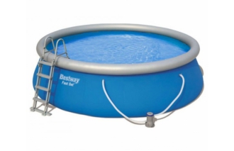 Bazén nafukovací 4,57 x 1,22 m s filtráciou a rebríkom BW