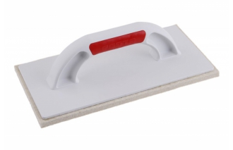 Hladítko plastové s bielou plsťou 280x140x8mm 