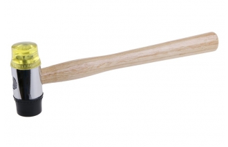 Kladivo silikónové 30mm drevené