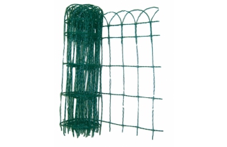 Pletivo okrasné PVC 15x9cm 2mm 0,4x25m