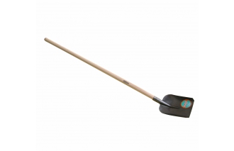 Lopata štandard kladivkový lak drevená rovná násada 1300mm