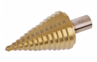 Stupňový vrták TITAN HSS 4-20mm