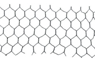 Pletivo HEX 13/1x1000mm x 25m poplastované