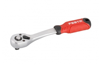 Profi račňa vyhnutá 1/4" 45 zubov