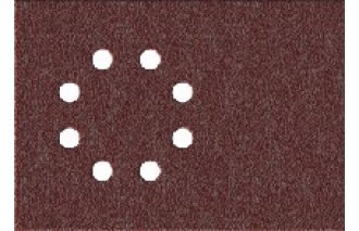 Brúsny papier 165x115mm P40 5ks