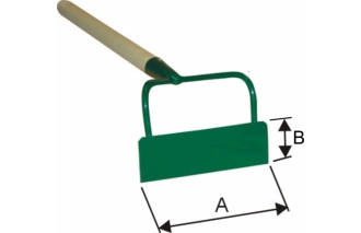 Motyčka plečka 1100mm fiber násada