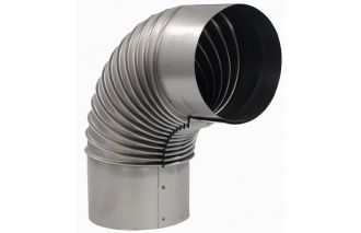 Dymové koleno Ø100mm