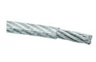Oceľové lano pozinkované v PVC obale 2/3mm/200m