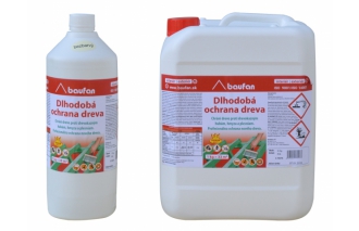 Ochrana dreva Baufan zelený 1kg