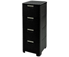 Zásuvka 4x 14L Rattan