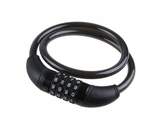 Zámok na bicykel 65cmx10mm Code
