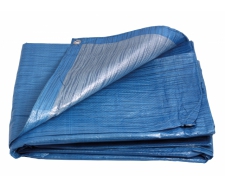 Plachta PE 2x3m 70g modro-strieborná
