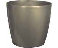 Kvetináč PVC 140x129mm zlatý