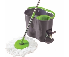 Mop set B310 BAUPRO s vedrom a odstredivkou na pedál, 1ks náhradný mop B10