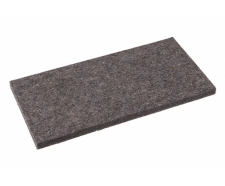 Náhradný čierna plsť 250x130x10mm