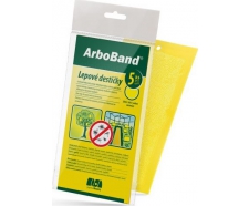 Lepové dosky žlté Arboband 5ks k ochrane rastlín