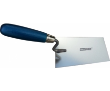Lyžica murárska BAUPRO 160mm drevená rukoväť nerez