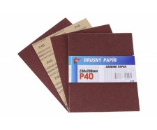 Brúsny papier 230x280mm P40 10ks