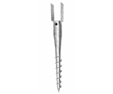 Zemný vrut U 81x60x100mm/4mm