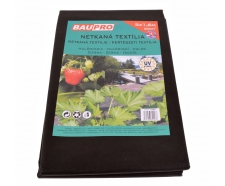 Netkaná textília čierna 50g/m2 1,6x5m