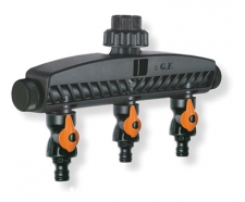 GF Adaptér 3/4" trojvývodový blister