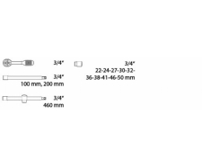 Gola sada 14ks 3/4"