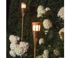 Solárna lampa Bambus