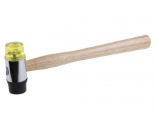 Kladivo silikónové 30mm drevené