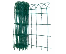 Pletivo okrasné PVC 15x9cm 2mm 0,4x25m