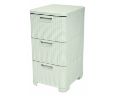 Zásuvka 3x 14L Rattan